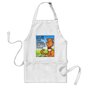 Cats Are Smarter Standard Apron