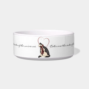 Cats are the Centre of the Universe Cat Bowl