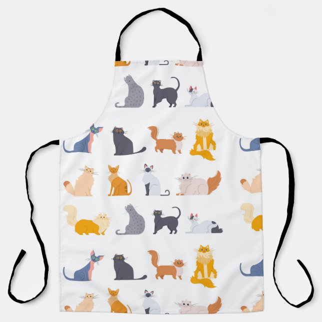 Cats around the world apron (Front)