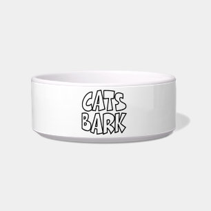 Cats Bark Bowl