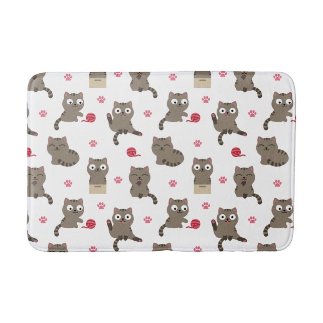 Cats Bath Mat (Front)