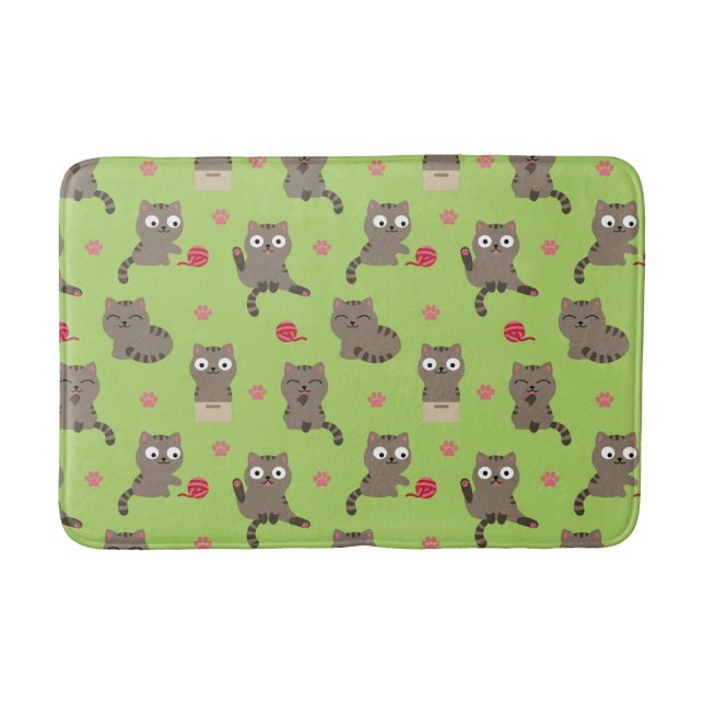 Cats Bath Mat (Front)