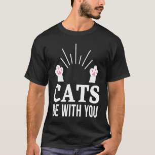 Cats Be With You Pink Toe Beans Cute T-Shirt