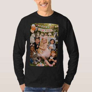 cats birthday party theme T-Shirt