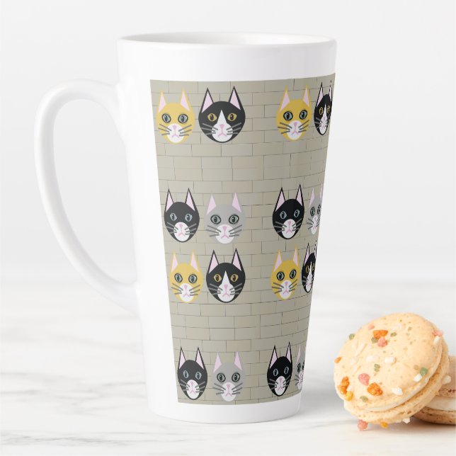 Cats brick latte mug (In Situ)