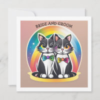 Cats  BRIDE AND GROOM  