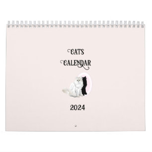 Cats by the Month Calendar