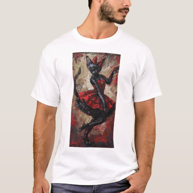 Cats Can-Can Dance A3 T-Shirt (Front)