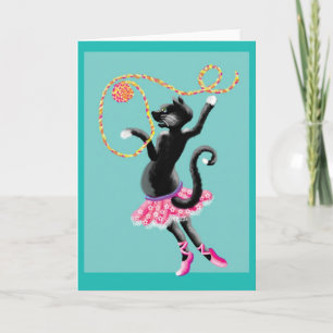 cats can dance card