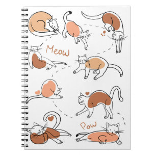 Cats Cat Doodles Cat Drawings Animals Cat Sketches Notebook