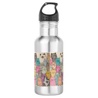 Cats! Cats! Cats! 532 Ml Water Bottle