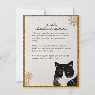 Cats Christmas - Christmas card
