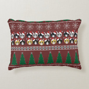 Cats Christmas  Decorative Cushion