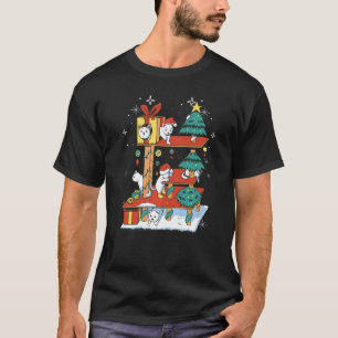 Cats Christmas Tree Merry Catmas Xmas Cat T-Shirt