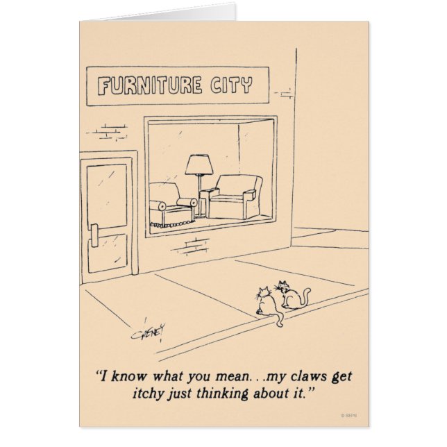 Cats Clawing Furniture (Front)