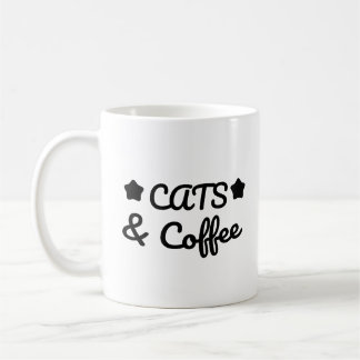 Cats & Coffee -  Cat Lover Gift Coffee Mug