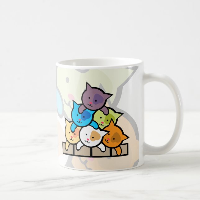 Cats Coffee Mug (Right)
