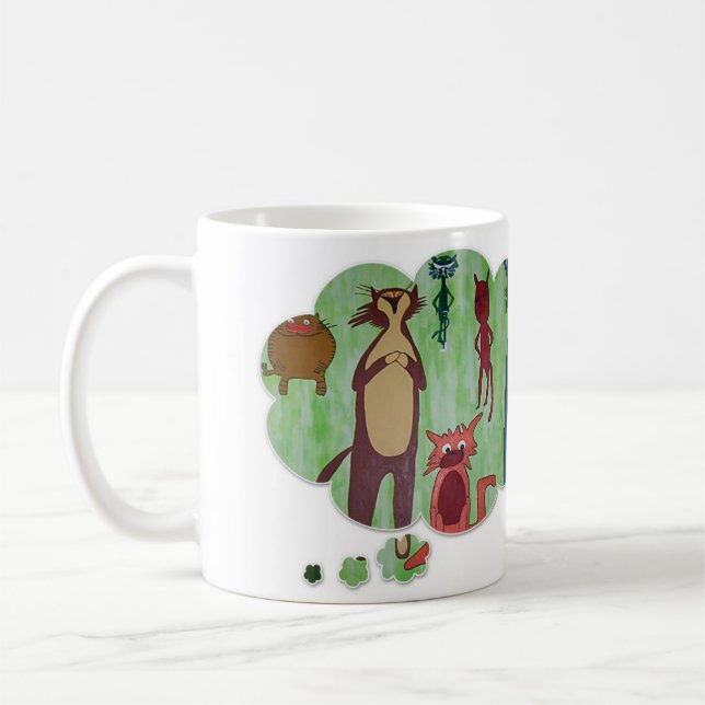 Cats & Coffee Mug! Mug (Left)