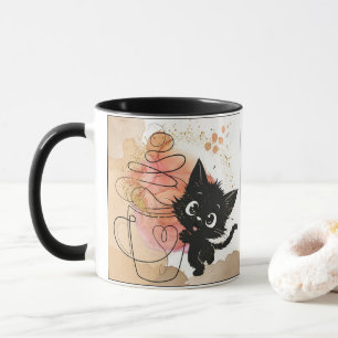 Cats & Coffee...my Furrrvorite! :)  Cute, Funny Mug