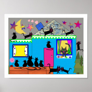 CATS CRAWLING Everywhere Poster
