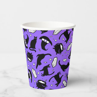 Cats, Crystals and Cauldrons Paper Cup