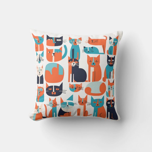 cats cushion (Front)