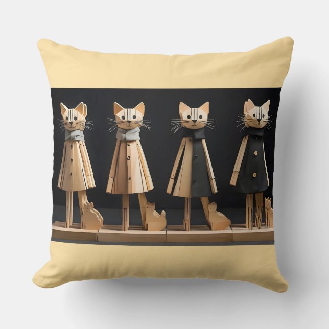 cats cushion (Front)