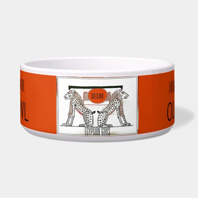 Cats Descended from Egyptian Gods Funny (Front)