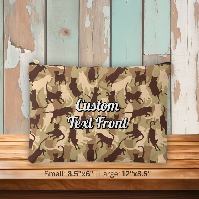 Cats Desert Camouflage Accessory Pouch (Creator Uploaded)