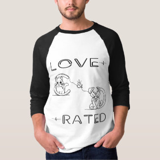 Cats & Dogs, Love Rated T-Shirt