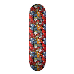 Cats & Dogs Scooter Pattern Skateboard