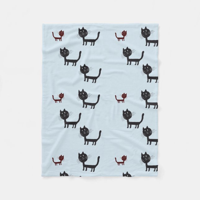 Cats Drawing Blankets (Front)