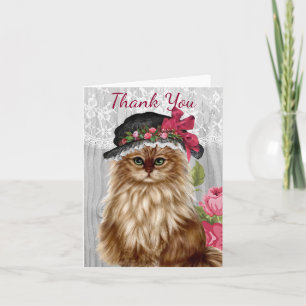 Cats dressed in Hats Notecards