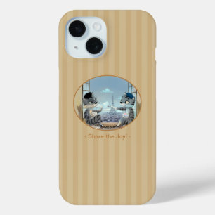 Cats & Eiffel Tower – Paris Joy Phone Case