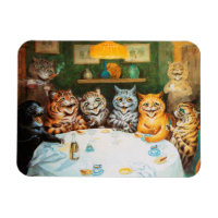 Cats Enjoying Cigars & Brandy, Louis Wain