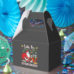 Cats Everybody Christmas Favour Box