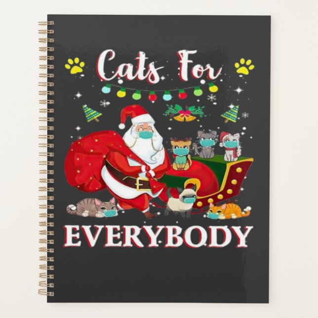 Cats Everybody Christmas Planner (Front)