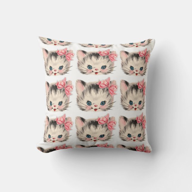 Cat's Everywhere Pillow (Front)