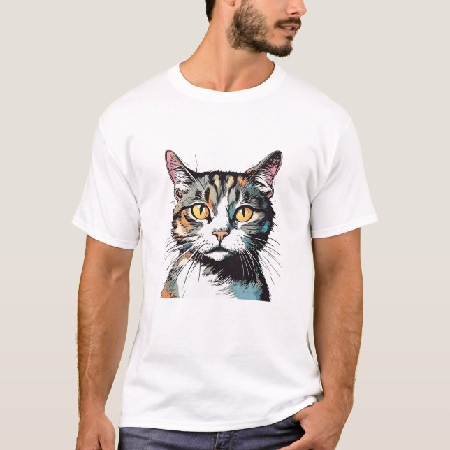 Cat's Eye Charm T-Shirt (Front)