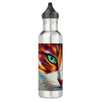 Cat's Eye Design 710 Ml Water Bottle