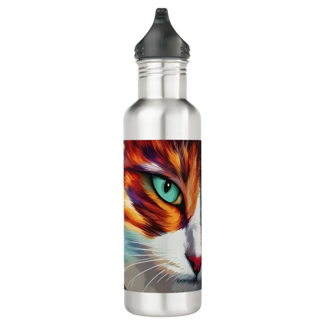 Cat's Eye Design 710 Ml Water Bottle (Right)