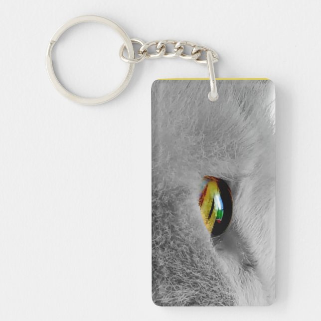 Cat's Eye Key Ring (Front)