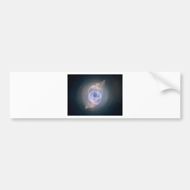 cats eye nebula bumper sticker (Front)