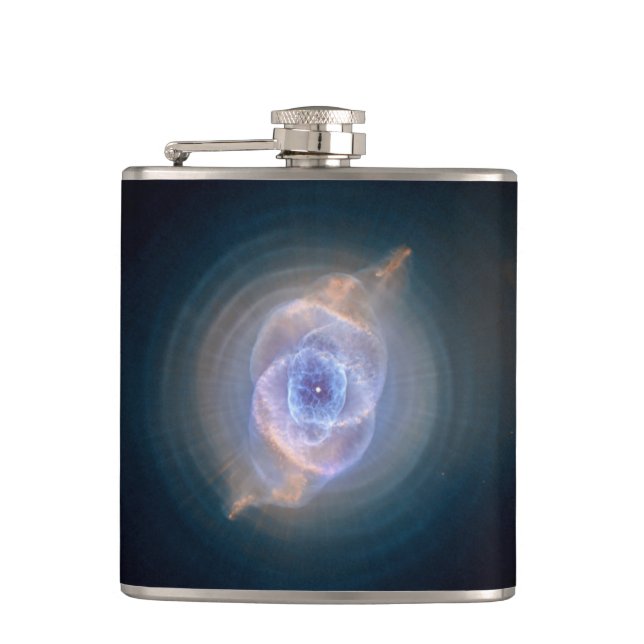 Cats eye nebula hip flask (Front)