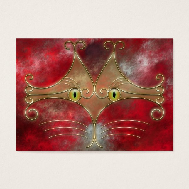 Cat's-Eyes Bookmarks (Front)