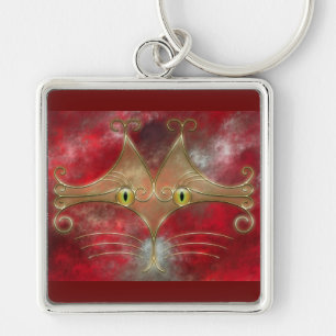 Cat's-Eyes Keychain