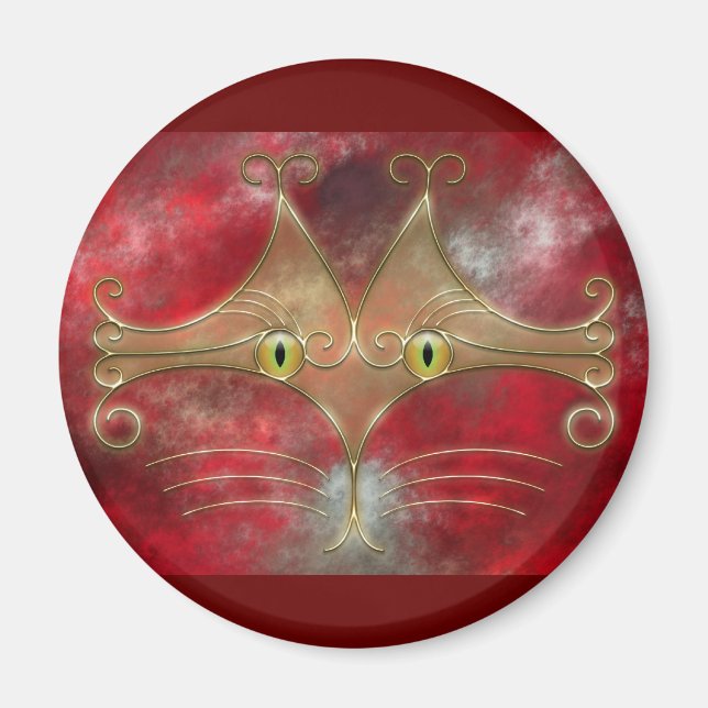 Cat's-Eyes Magnet (Front)