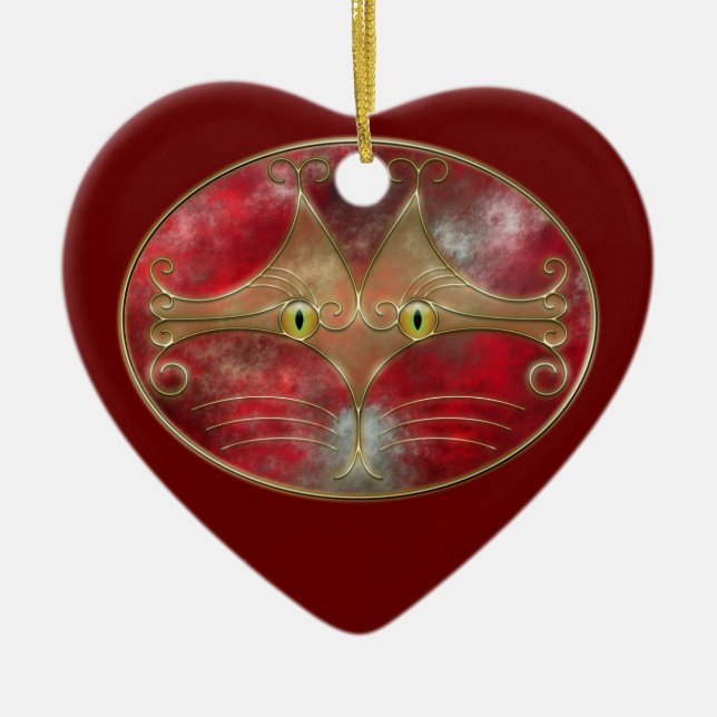 Cat's-Eyes Ornament (Front)