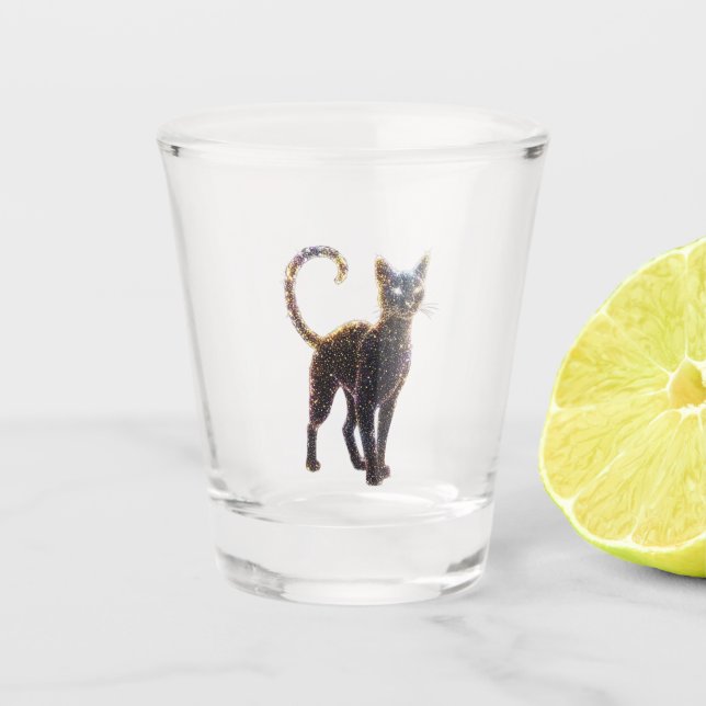 Cats Eyes shot glass (Front)