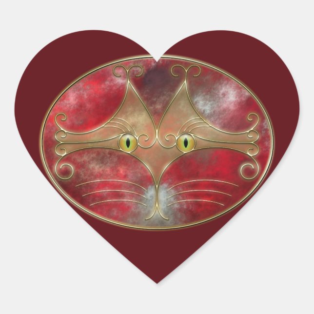 Cat's-Eyes Stickers (Front)